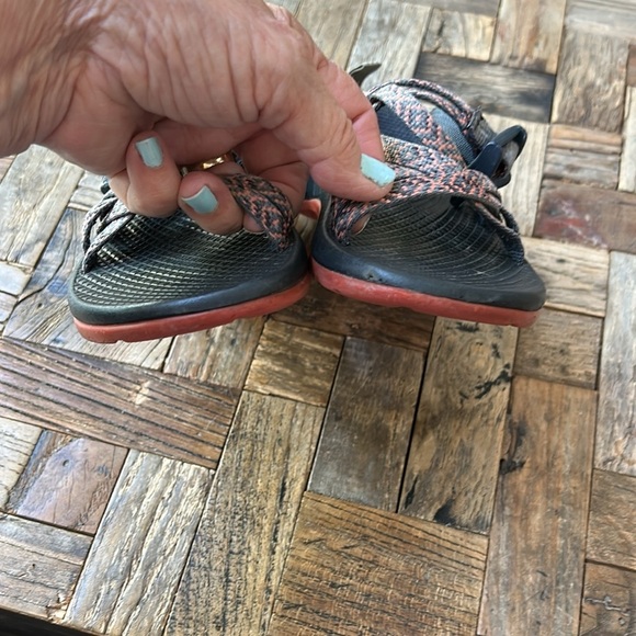 Chaco Kids Z1 EcoTread Outdoor Adjustable Rubber Sole Sandals Size 13 - Picture 5 of 7